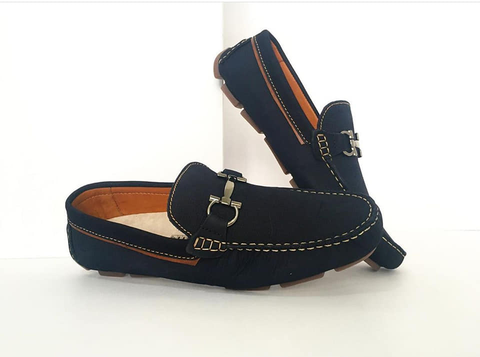 MOCASINES EN AZUL