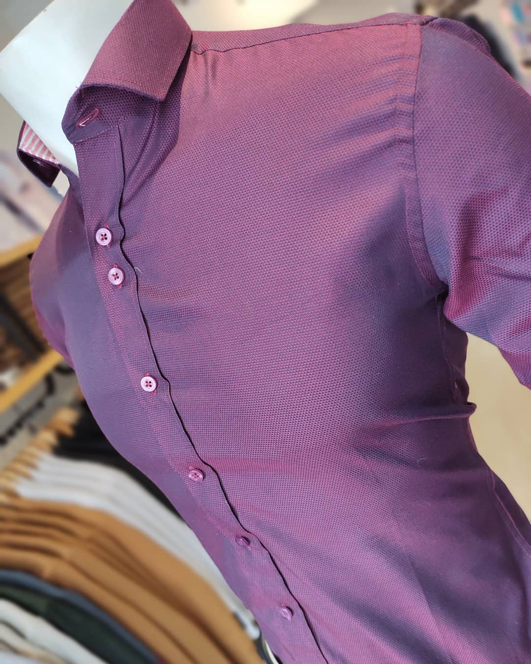 CAMISA UVA TEXTURIZADA